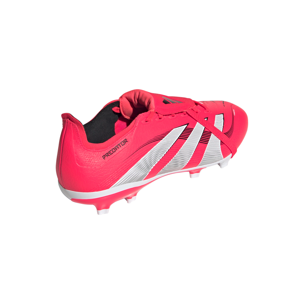 Men's Adidas Predator Fold Over Tongue Firm/Multi-Ground Cleats "Lucid Red"