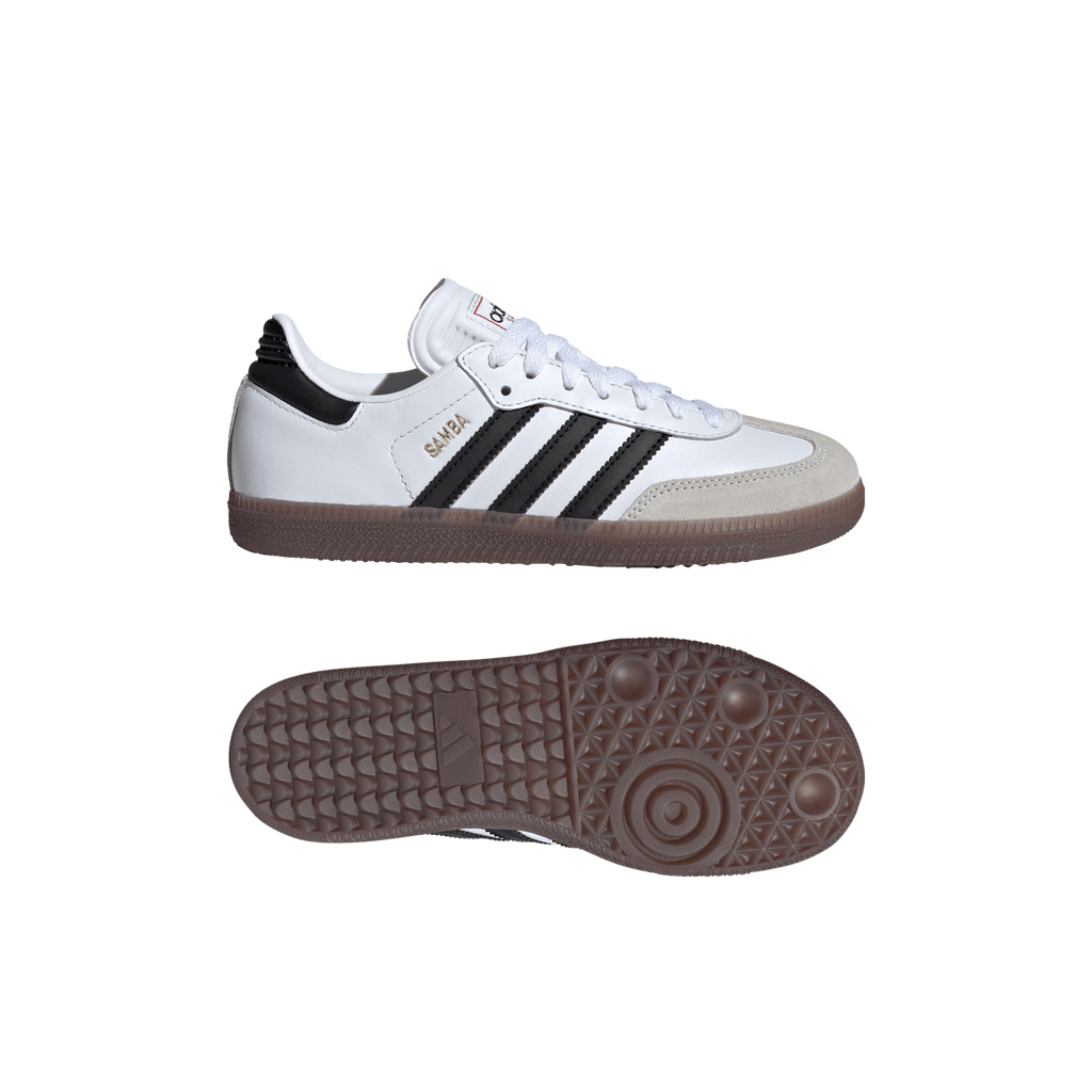 Big Kids' Adidas Samba Classic J "White Black Gum"