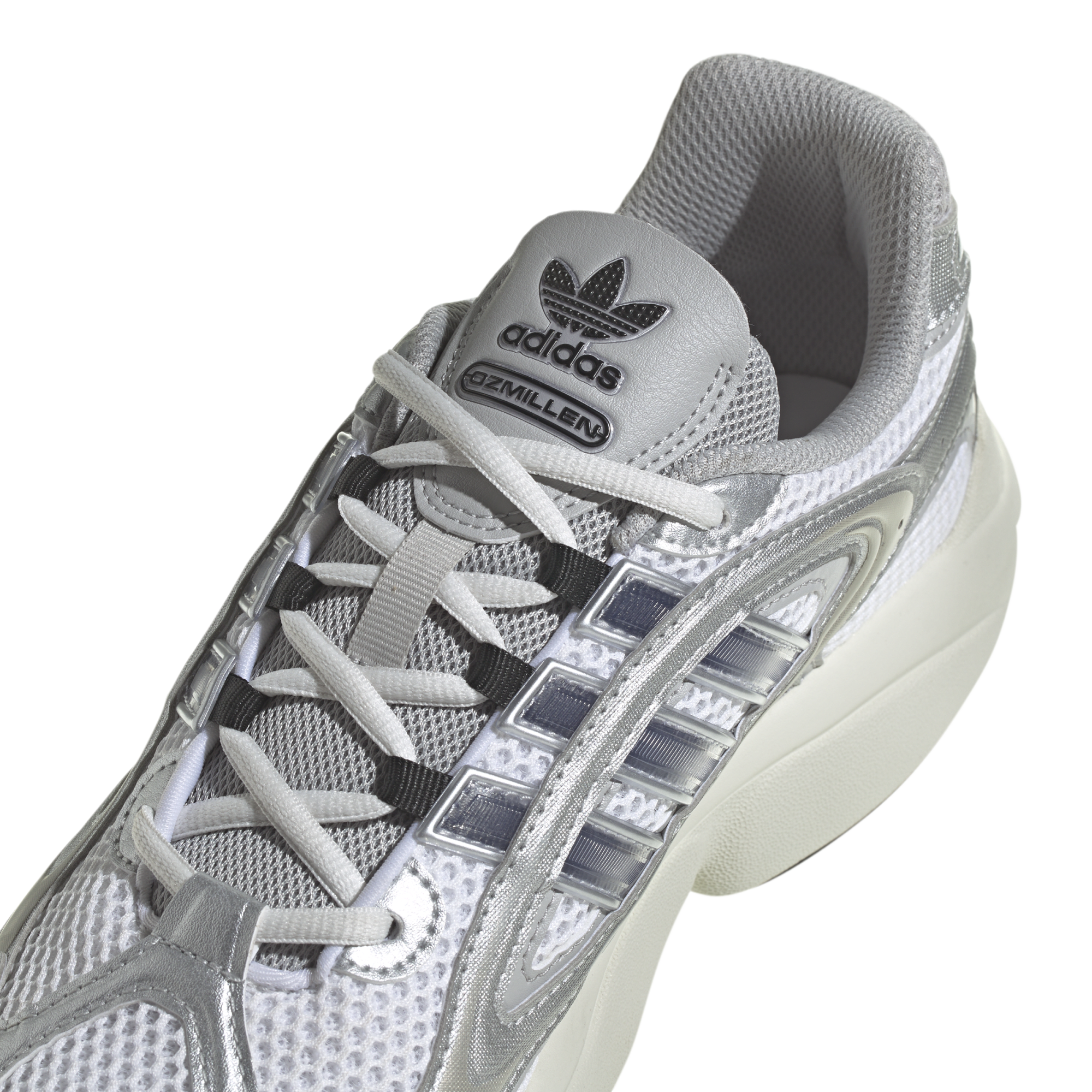 Men's Adidas Originals OZMILLEN "Silver White Black"