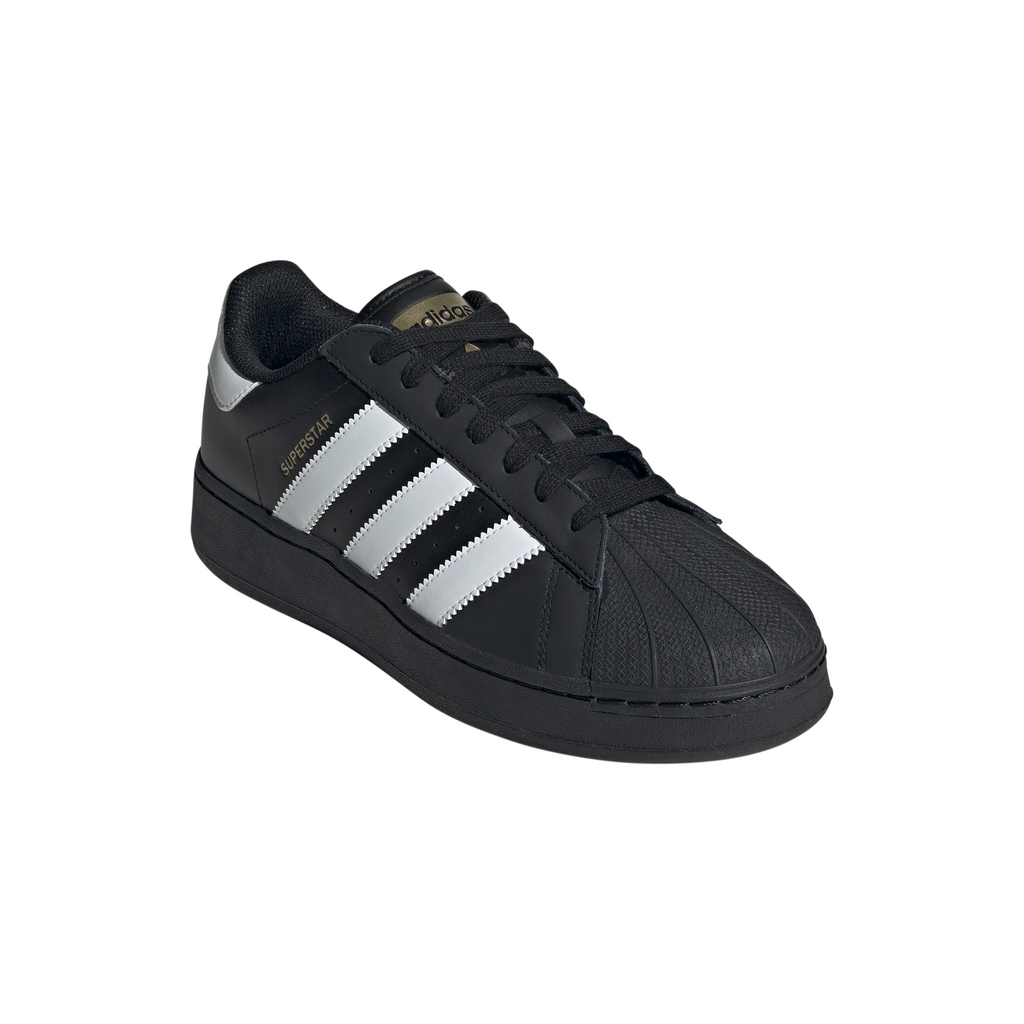 Men's Adidas Superstar XLG "Core Black Gold Metallic"