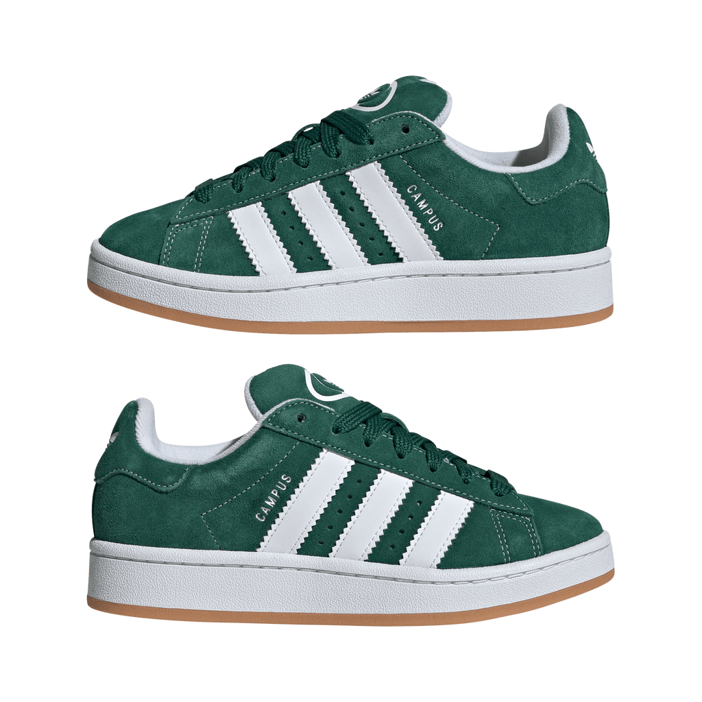 Big Kids' Adidas Originals Campus 00s "Dark Green White"