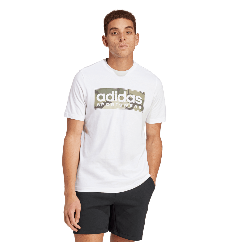 Men's Adidas Camo Linear Graphic T-Shirt