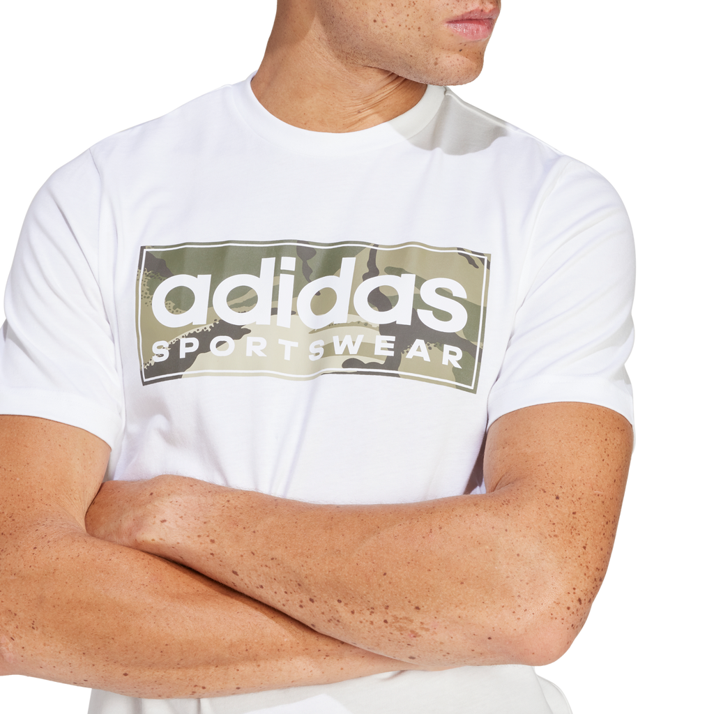 Men's Adidas Camo Linear Graphic T-Shirt