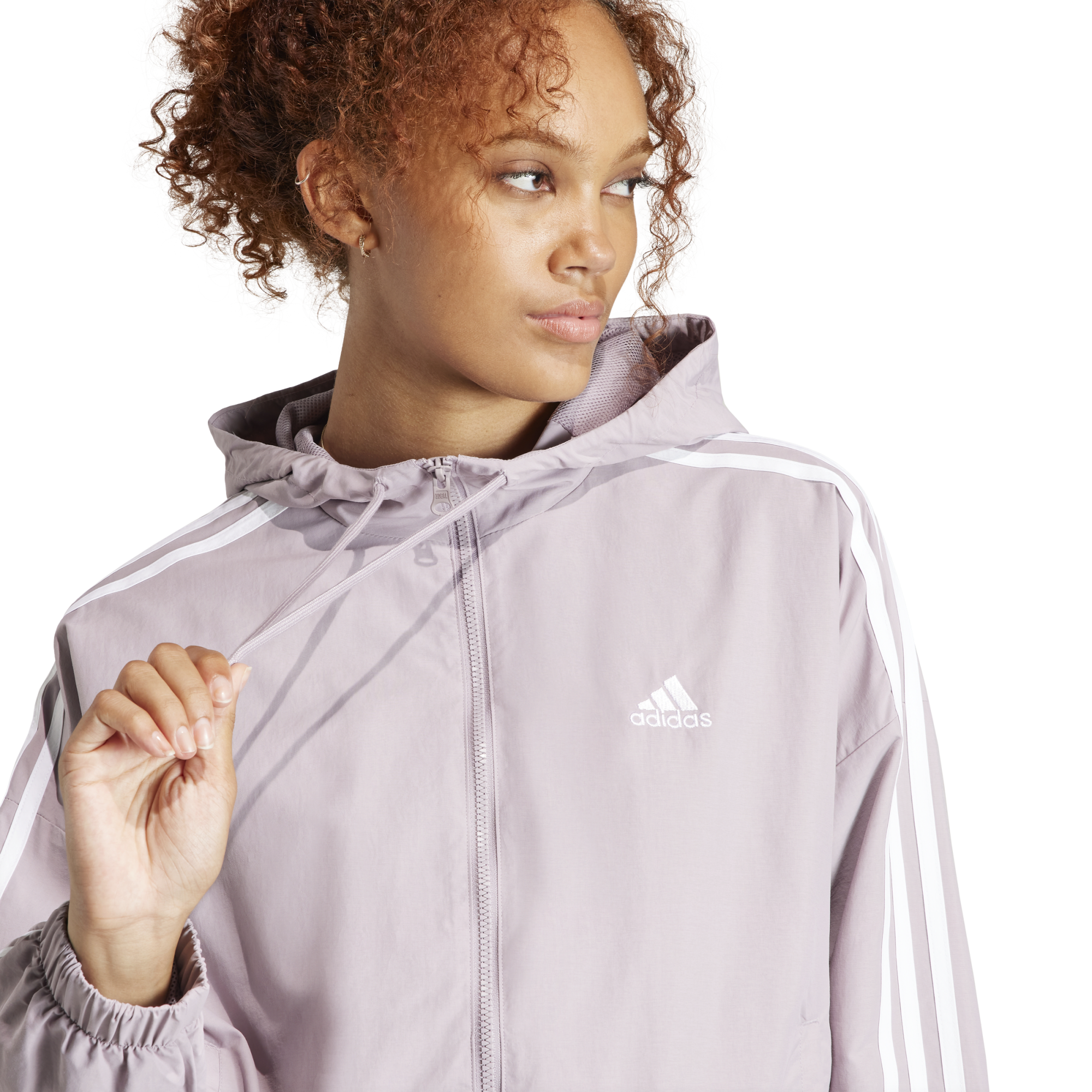 Womens shop adidas windbreaker