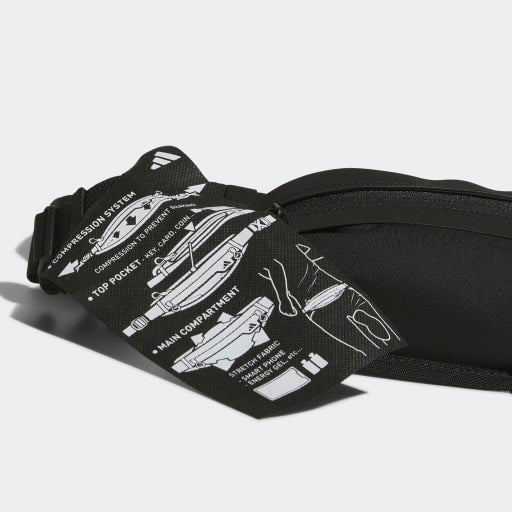 Adidas Adjustable Running Waist Bag (Unisex)