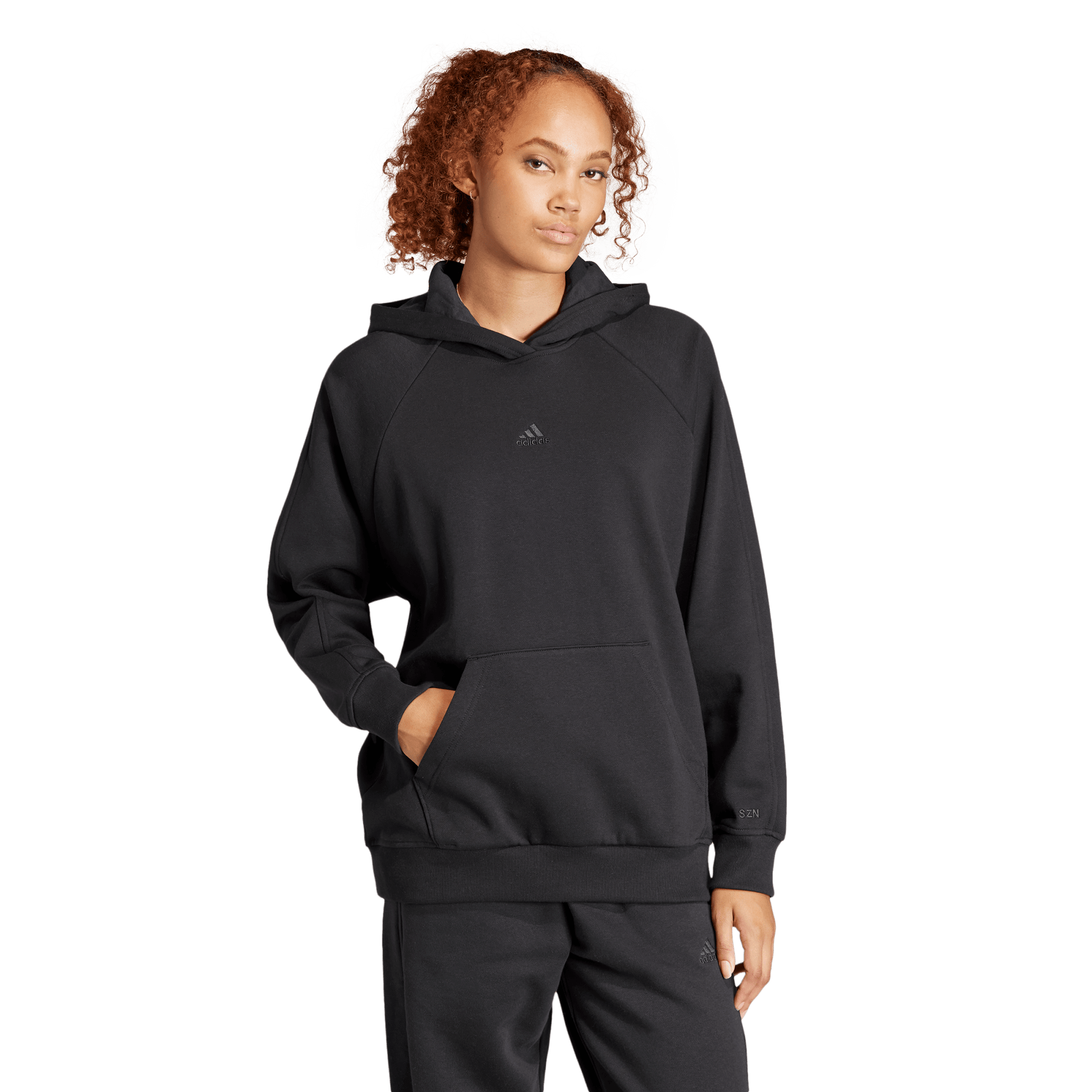 Women's Adidas All SZN Fleece Boyfriend Hoodie – The Closet
