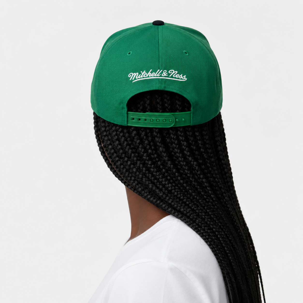 Mitchell And Ness NBA Boston Celtics Denim Beak Snapback
