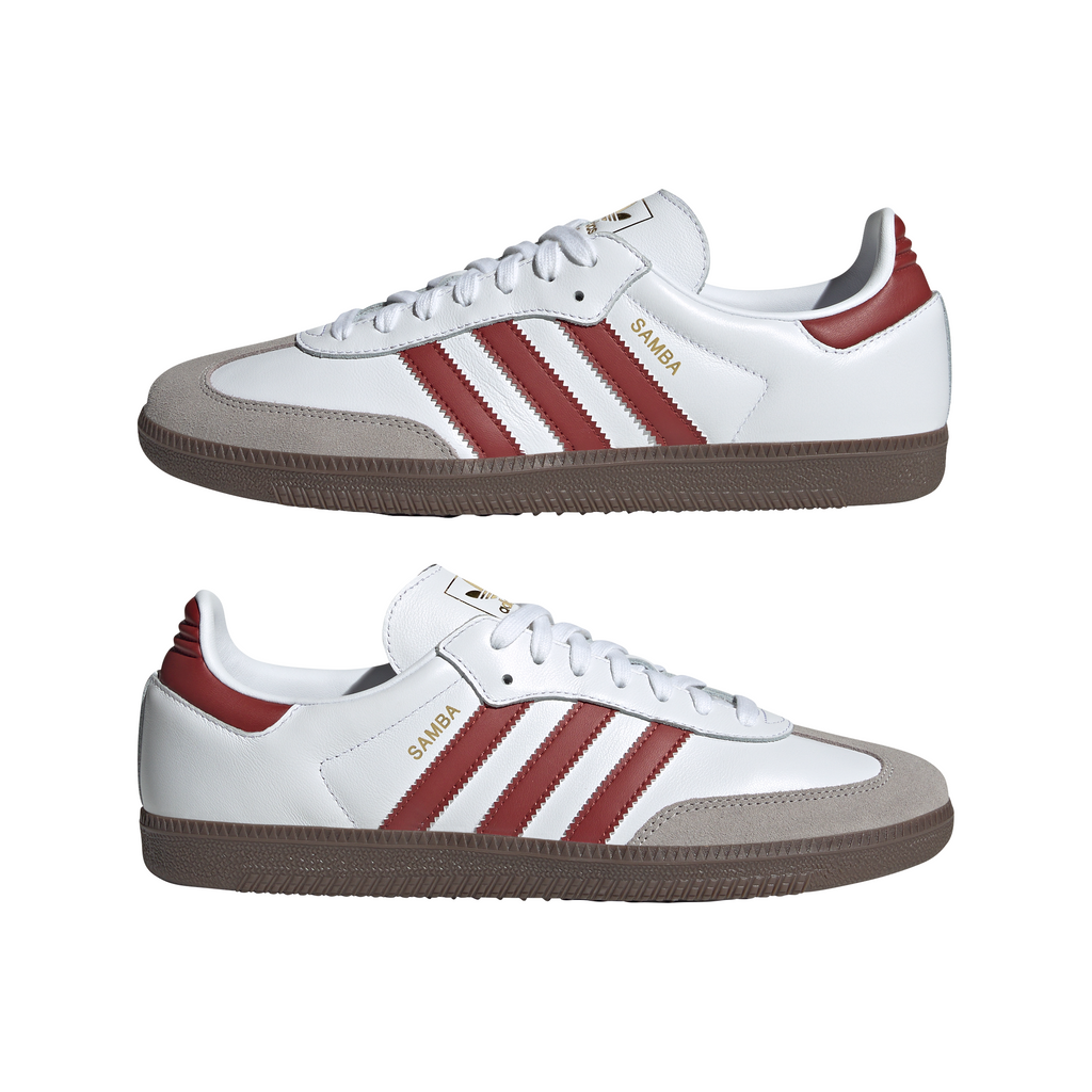 Men's/Women's Adidas Samba OG "White Preloved Ruby"