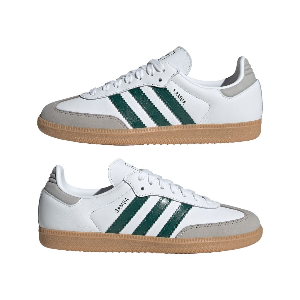 Women's Adidas Samba OG "White Collegiate Green Gum"