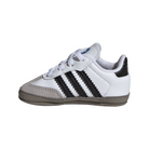 Baby/Toddler Adidas Samba Crib "White Black Clear Granite"