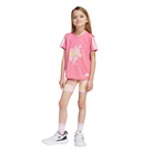 Big Kids' Adidas Train Essential Flower Print T-Shirt