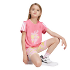 Big Kids' Adidas Train Essential Flower Print T-Shirt
