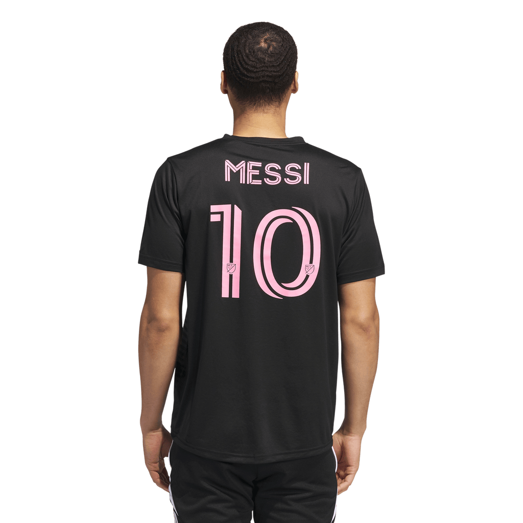 Inter Miami's Adidas Crewneck Jersey #10 Messi (Black)