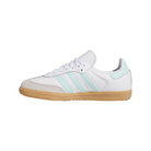 Big Kids' Adidas Samba OG J "White Semi Flash Aqua"