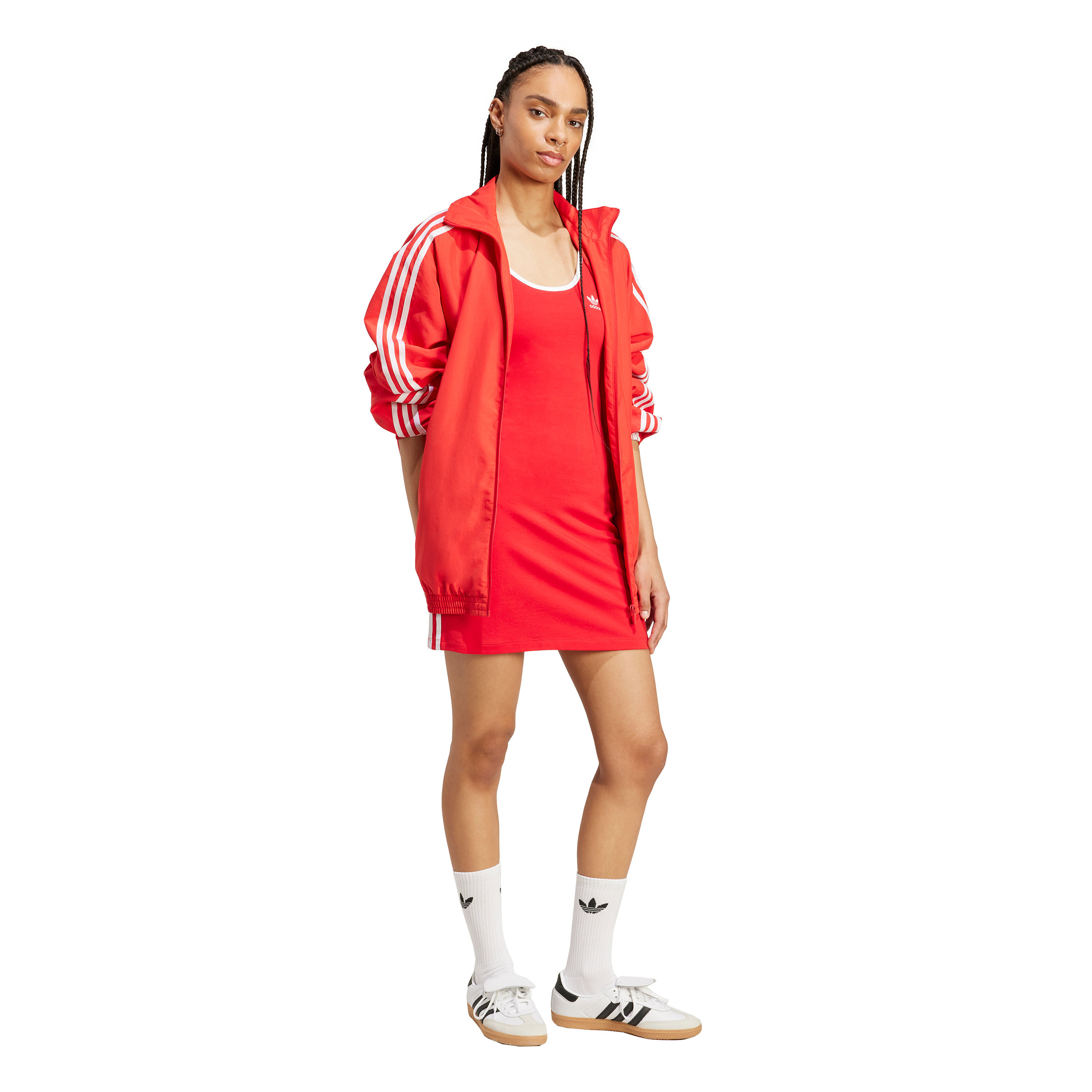 Women's Adidas Adicolor 3-Stripe Tank Dress