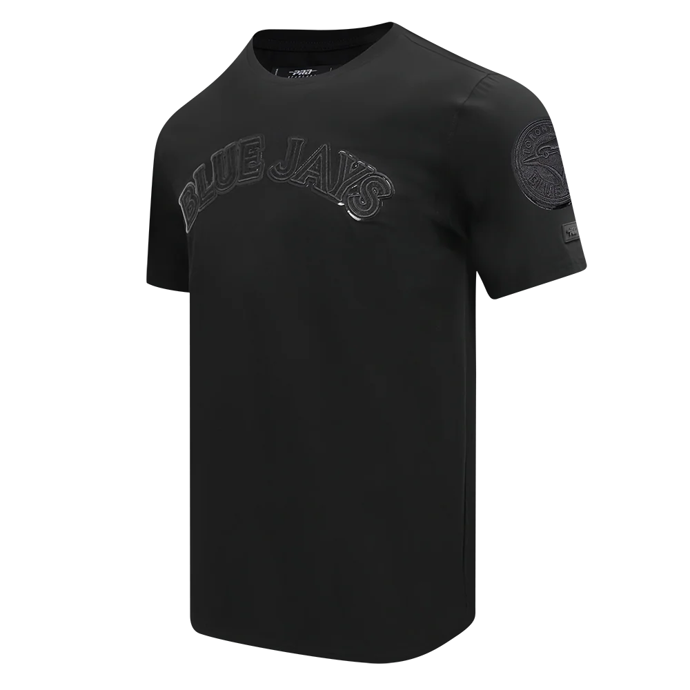 Men's Pro Standard MLB Toronto Blue Jays Triple Black Single Jersey T-Shirt