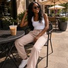 Women's Crew Fleece Bottom (Sand)