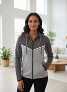 Women's The Closet Inc. Tech Fleece Zip Hoodie - Char/Grey)