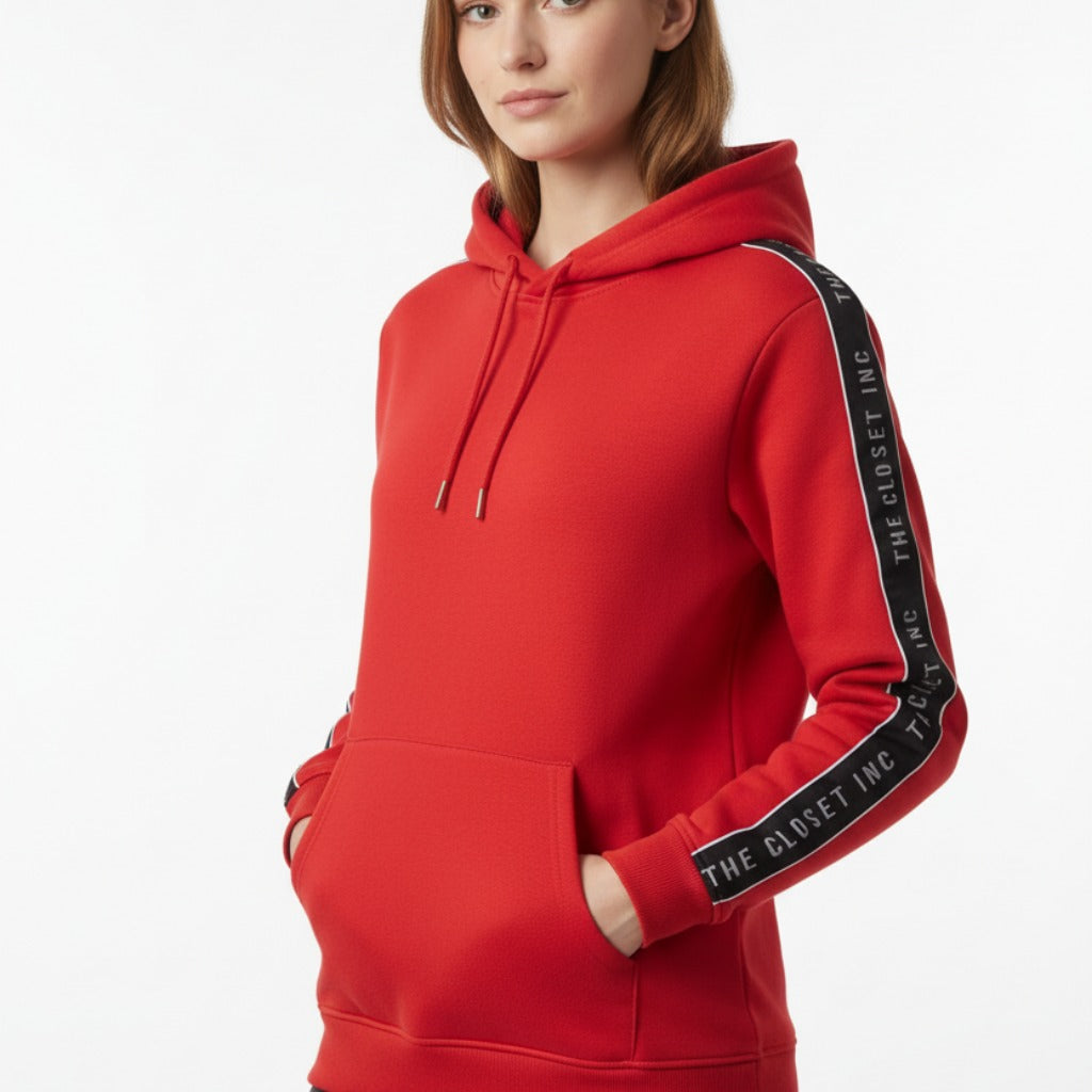 Women's The Closet Inc. Brand Hoodie - Red