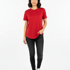 The Closet Inc Women T-Shirt “ RED PLAIN