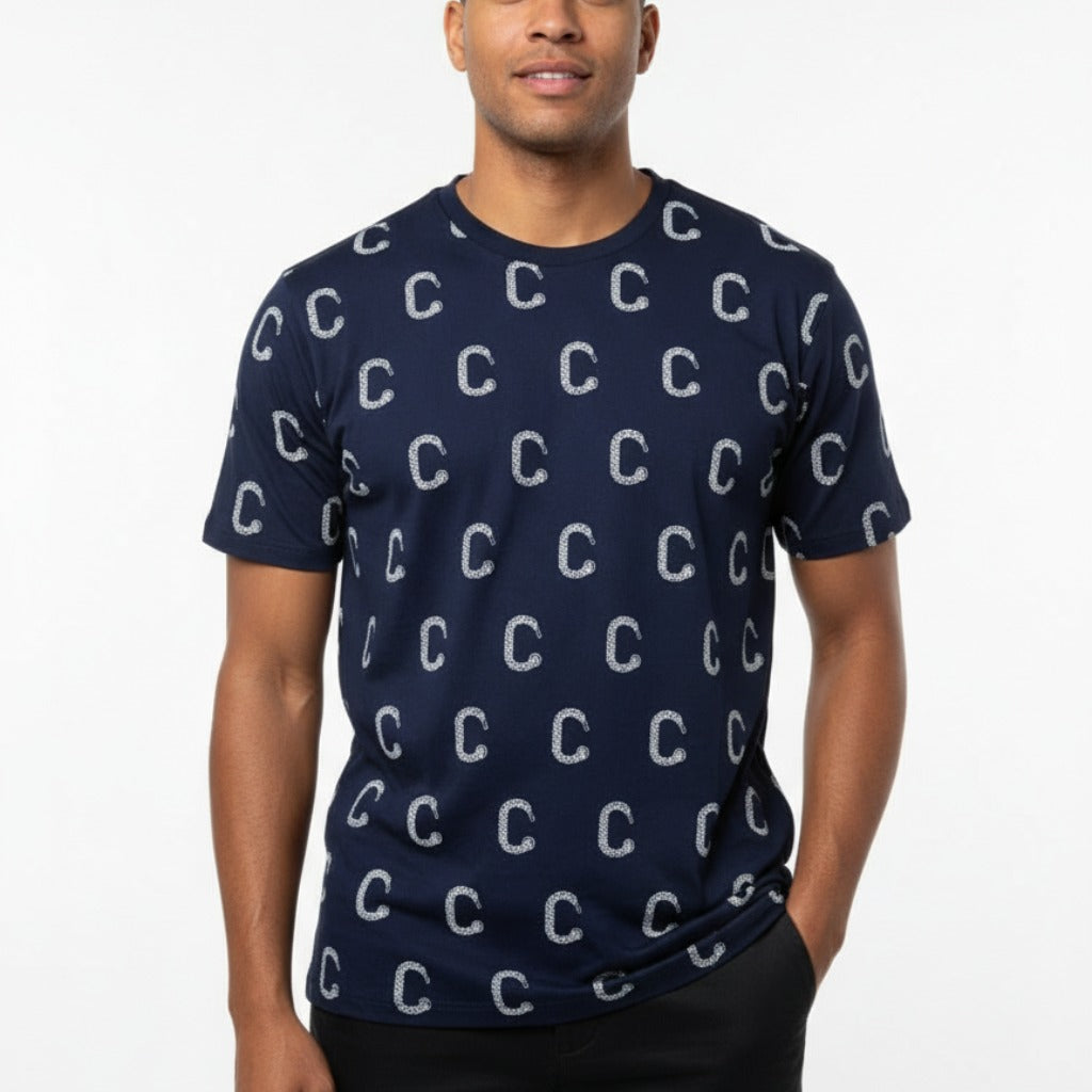Men's Closet Inc A.O.P T-Shirt (Navy)
