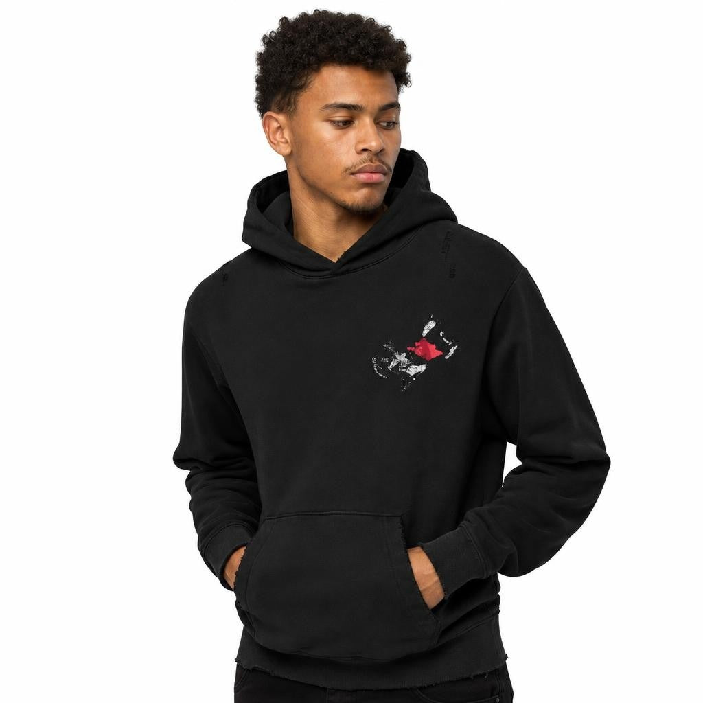 Men's Jordan Pullover Hoodie "Black Cat"