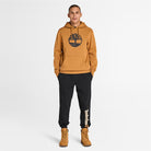 Men's Timberland Kennebec River Tree Logo Hoodie "Wheat Black"