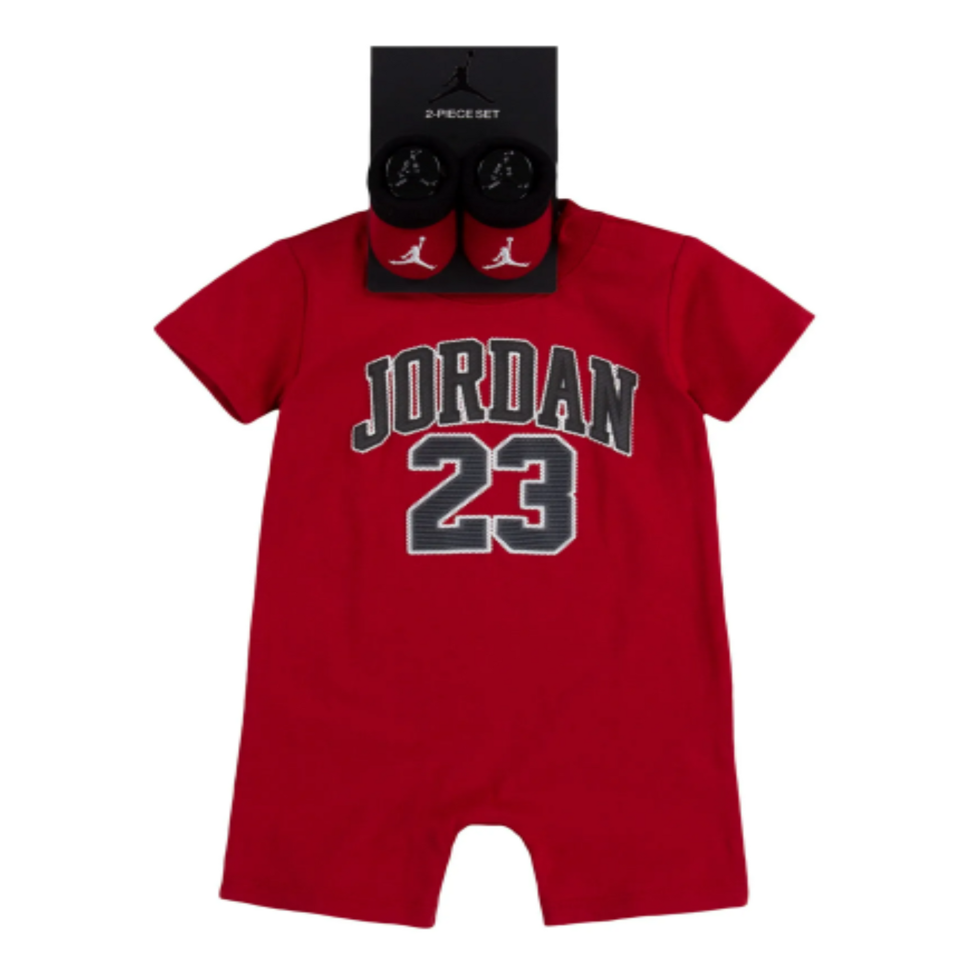 Baby/Toddler Jordan 23 Romper Bootie Set O-6M