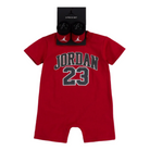 Baby/Toddler Jordan 23 Romper & Bootie Set O-6M "2Piece Set" (Red)
