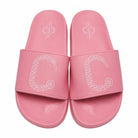 The Closet Inc Slides (Pink W Wh)