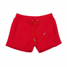 Women's TCI Plain Red Shorts