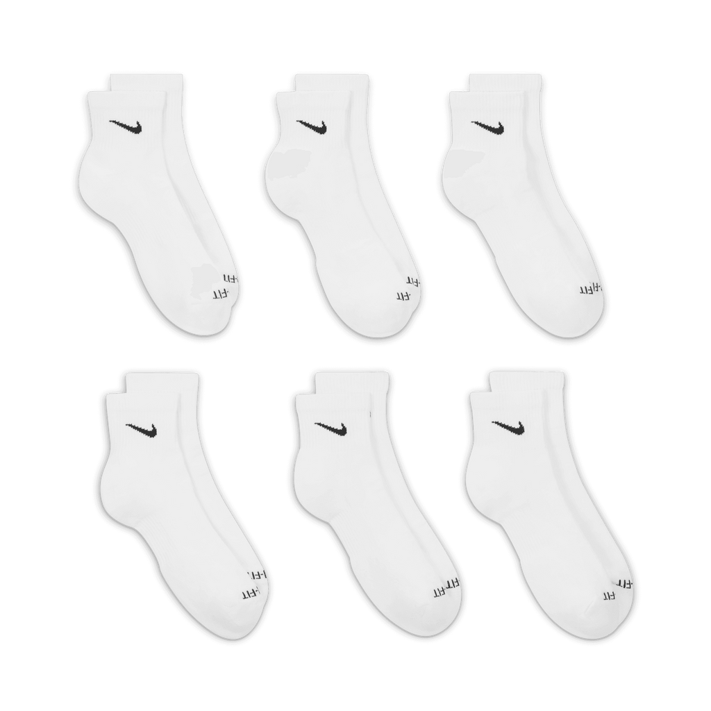 Nike Everyday Plus Cushioned Training Ankle Socks (6 Pairs) (Unisex)
