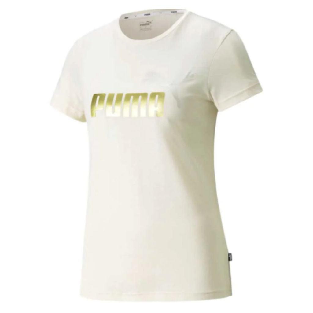 Women's Puma Essential Metallic Logo Tee