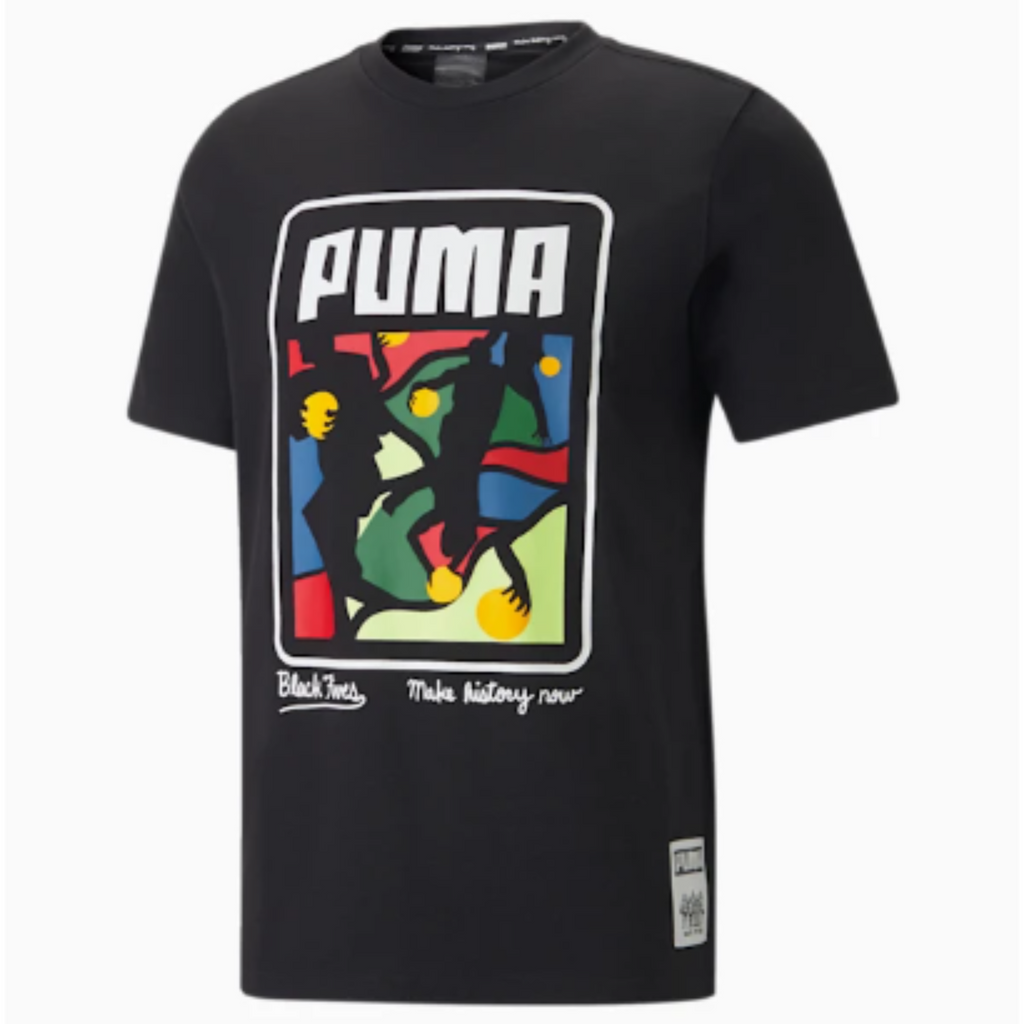 Men's Puma Black Fives Harlem Tee