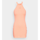 Women's Puma Classics Ribbed Sleeveless Dress "Peach Pink"