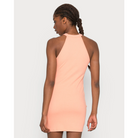 Women's Puma Classics Ribbed Sleeveless Dress "Peach Pink"