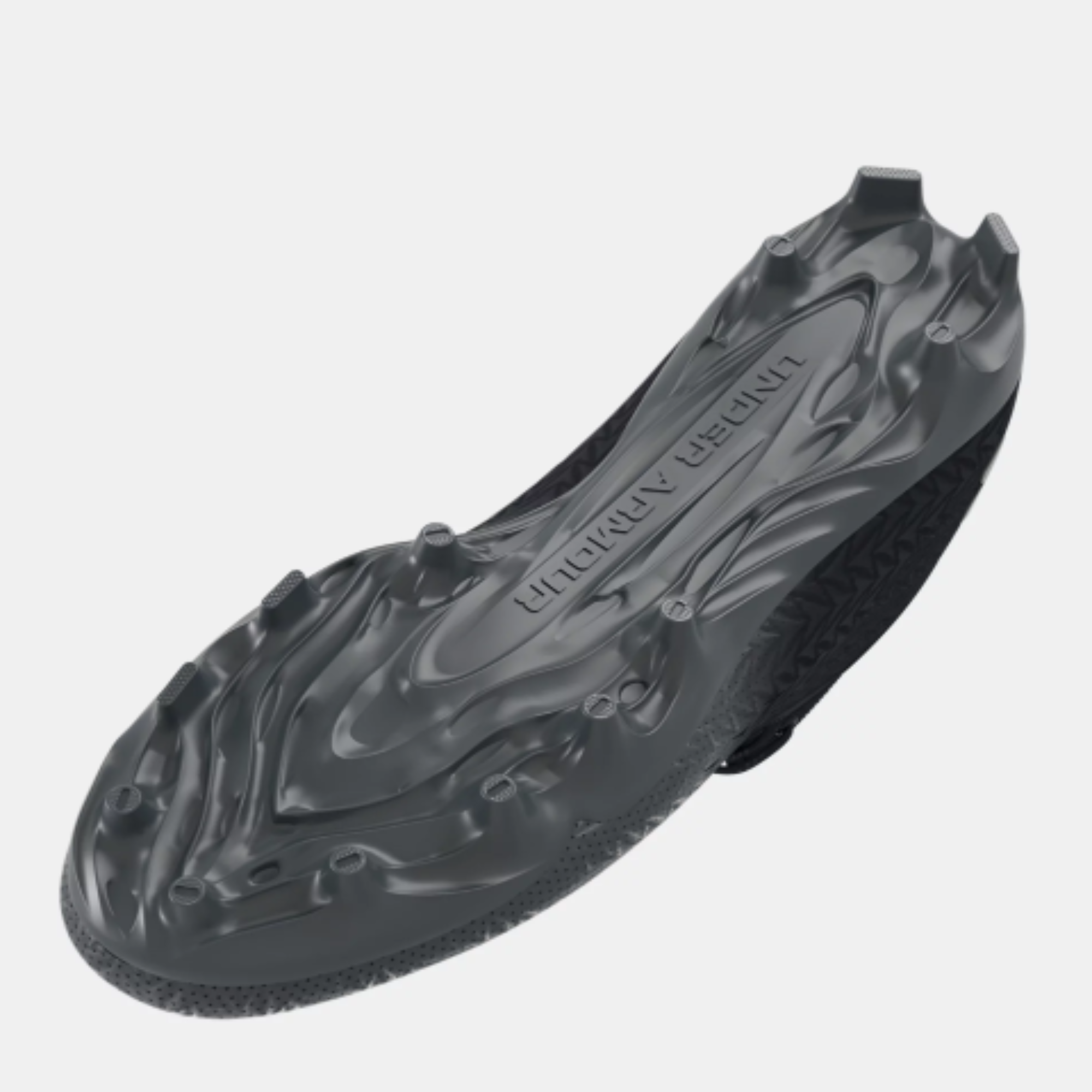 Men's UA Spotlight Clone 4 MC Football Cleats "Metallic Gun Metal"