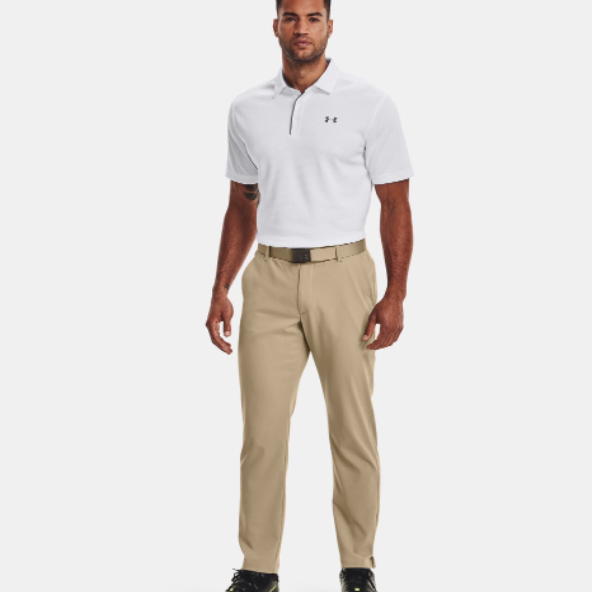 Men's Under Armour Tech™ Polo "White Graphite"