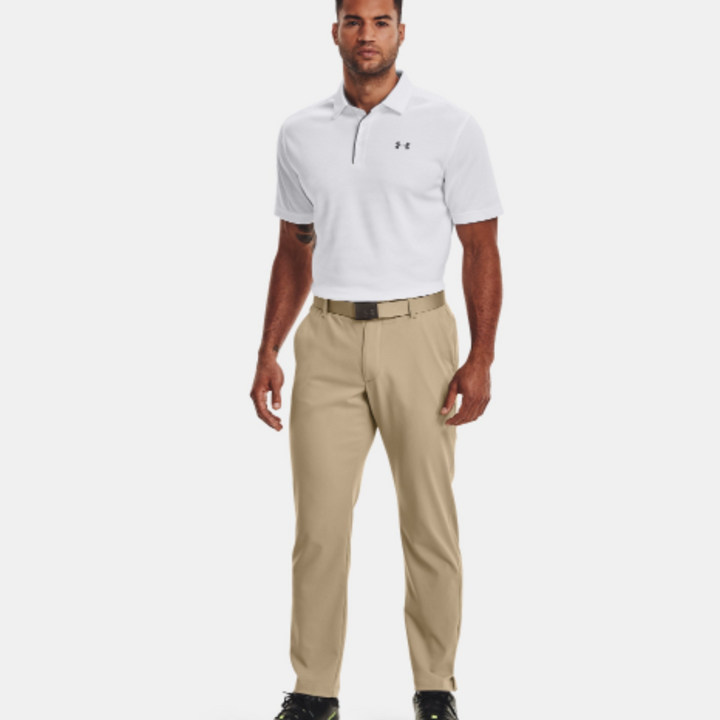 Men's Under Armour Tech™ Polo "White Graphite"