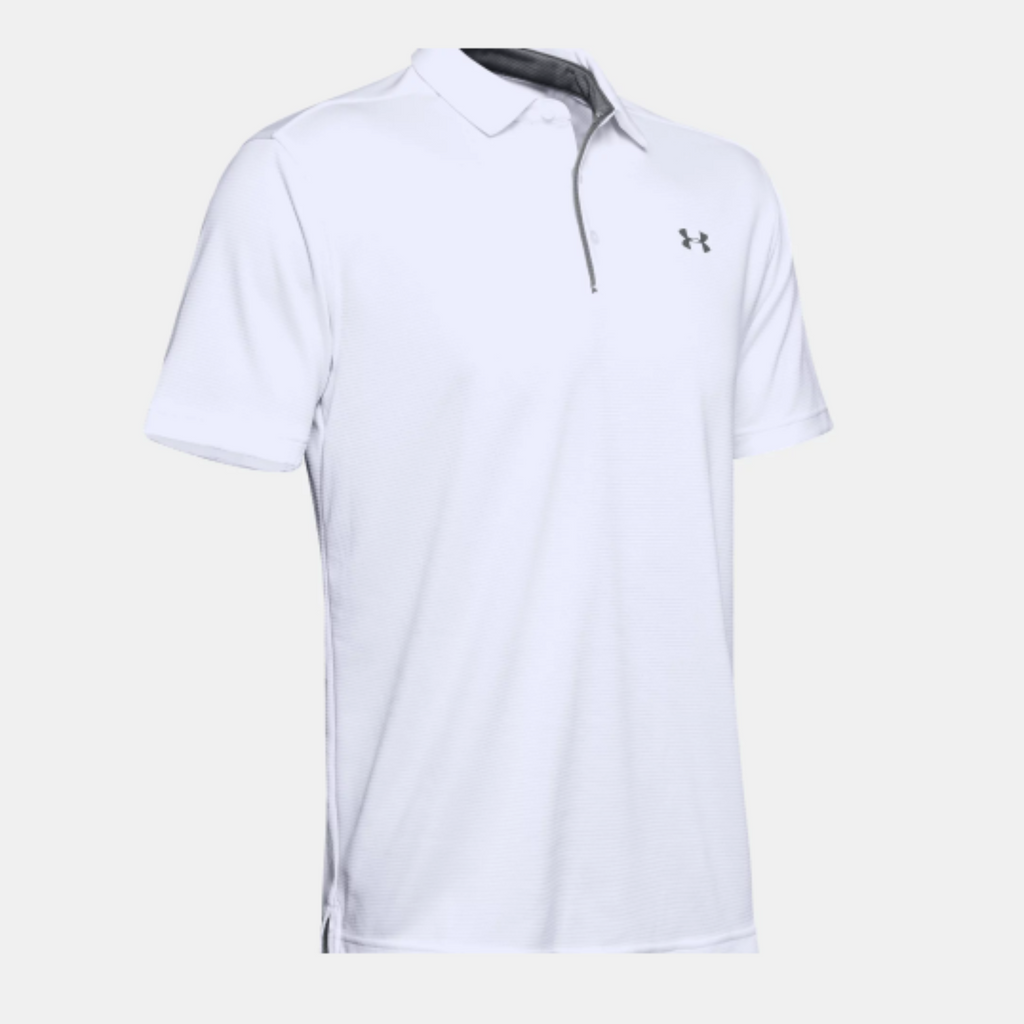 Men's Under Armour Tech™ Polo "White Graphite"