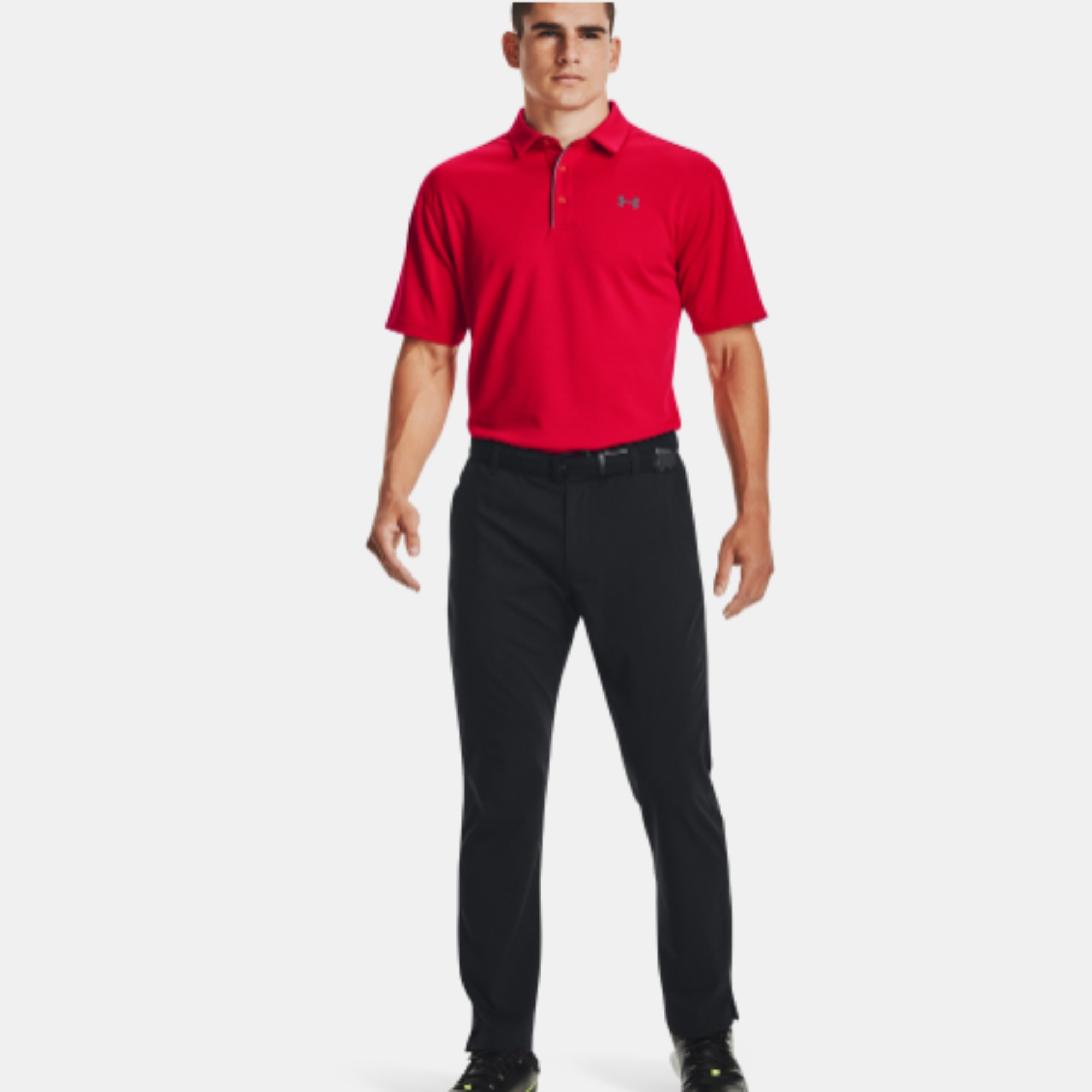 Men's Under Armour Tech™ Polo "Red Graphite"