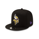 Minnesota Vikings New Era Black/Black 9Fifty Snapback