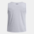 Men's Under Armour Sportstyle Logo Tank "Steel Light Heather/Black"