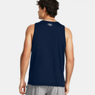 Men's Under Armour Sportstyle Logo Tank "Academy/White"
