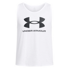 Men's Under Armour Sportstyle Logo Tank "White/Black "