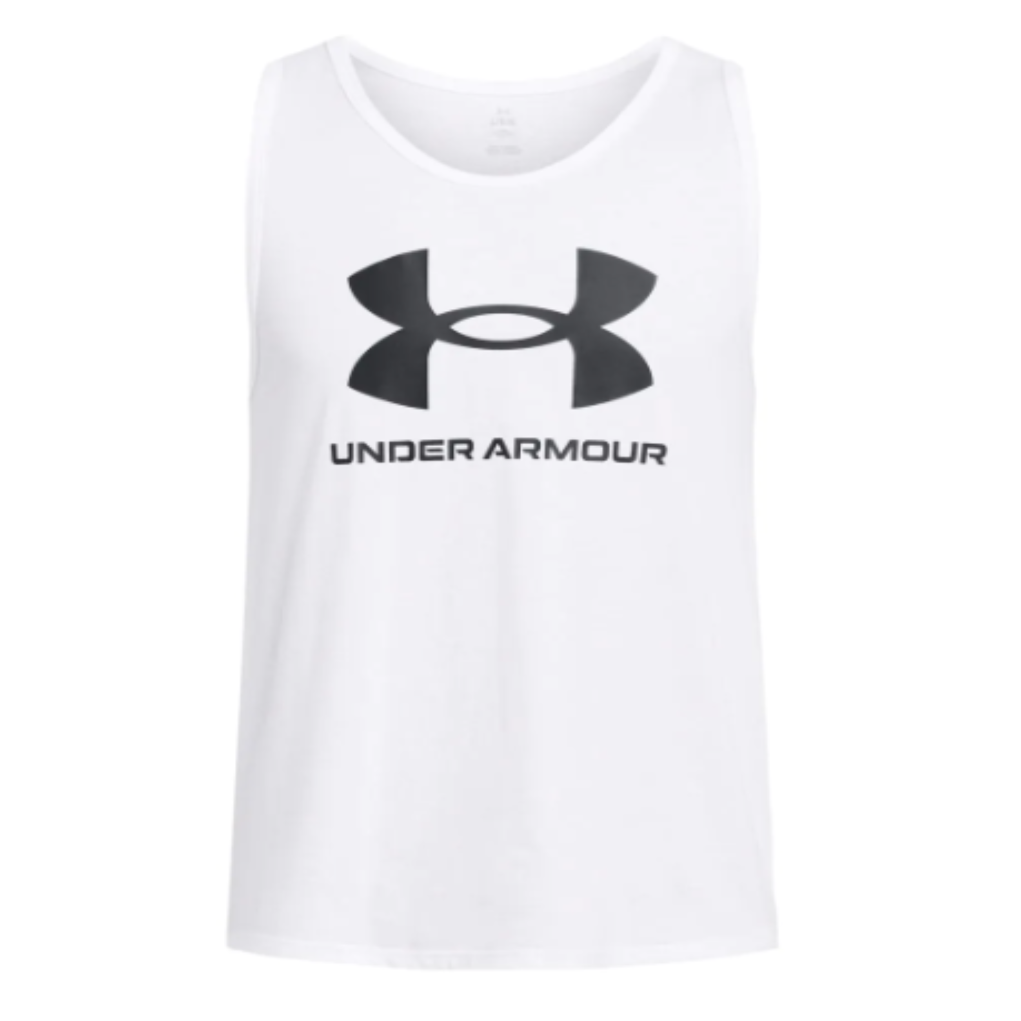 Men's Under Armour Sportstyle Logo Tank "White/Black "