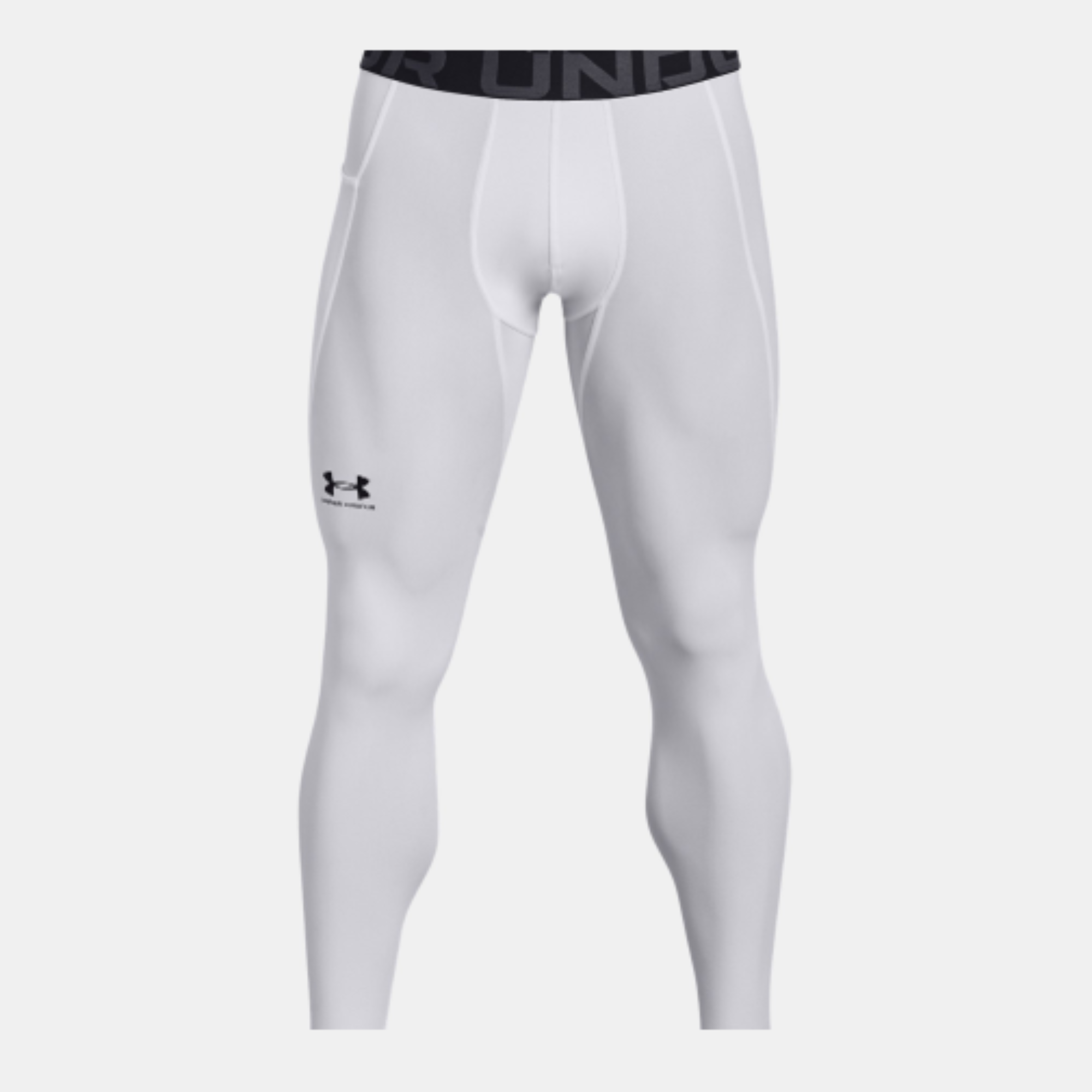 Men's Under Armour HeatGear® Leggings "White Black"