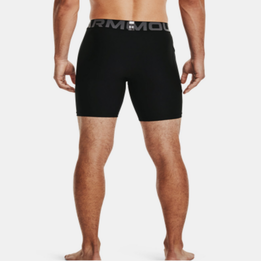 Men's Under Armour HeatGear® Compression Shorts "Black/White"