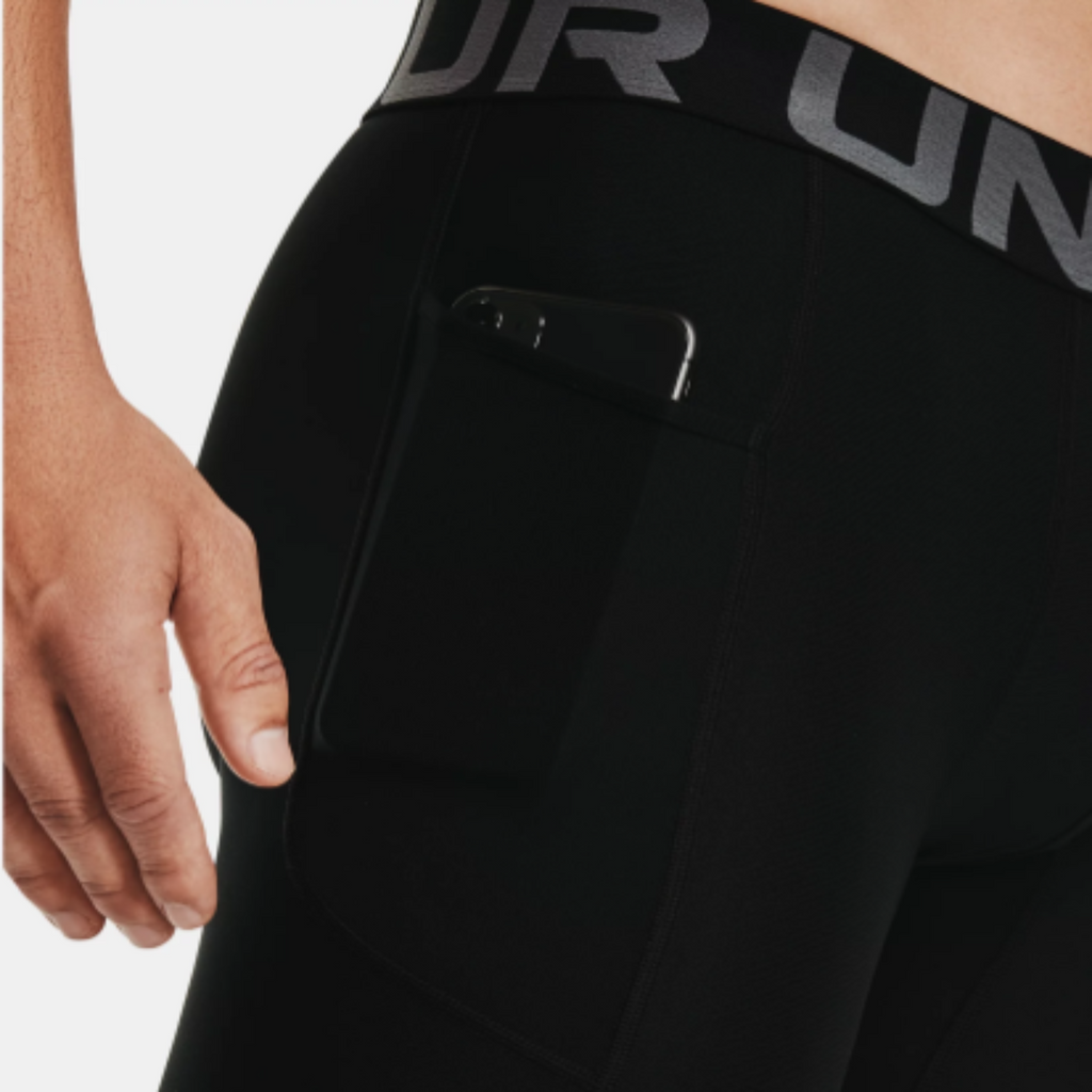 Men's Under Armour HeatGear® Compression Shorts "Black/White"