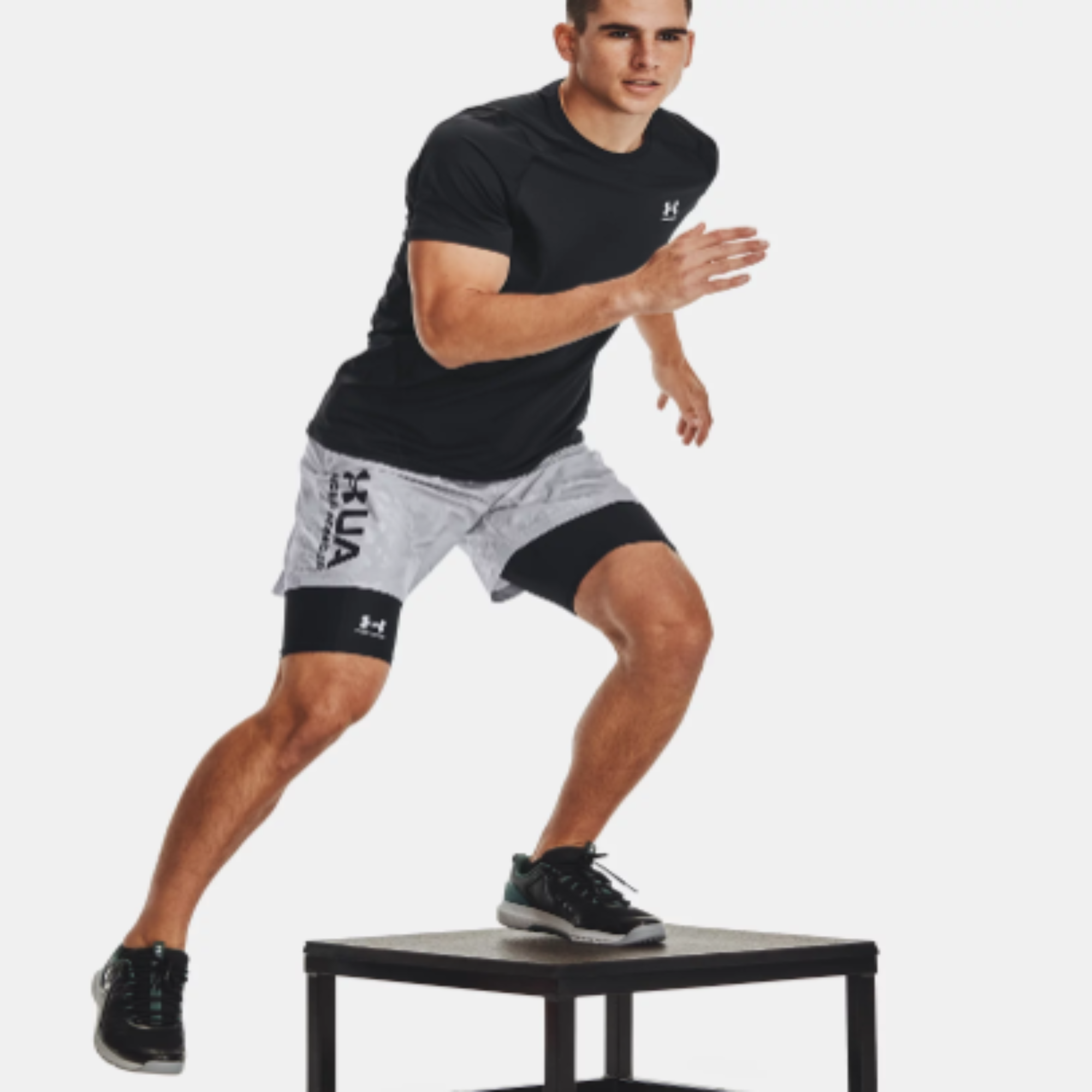 Men's Under Armour HeatGear® Pocket Long Shorts "Black"